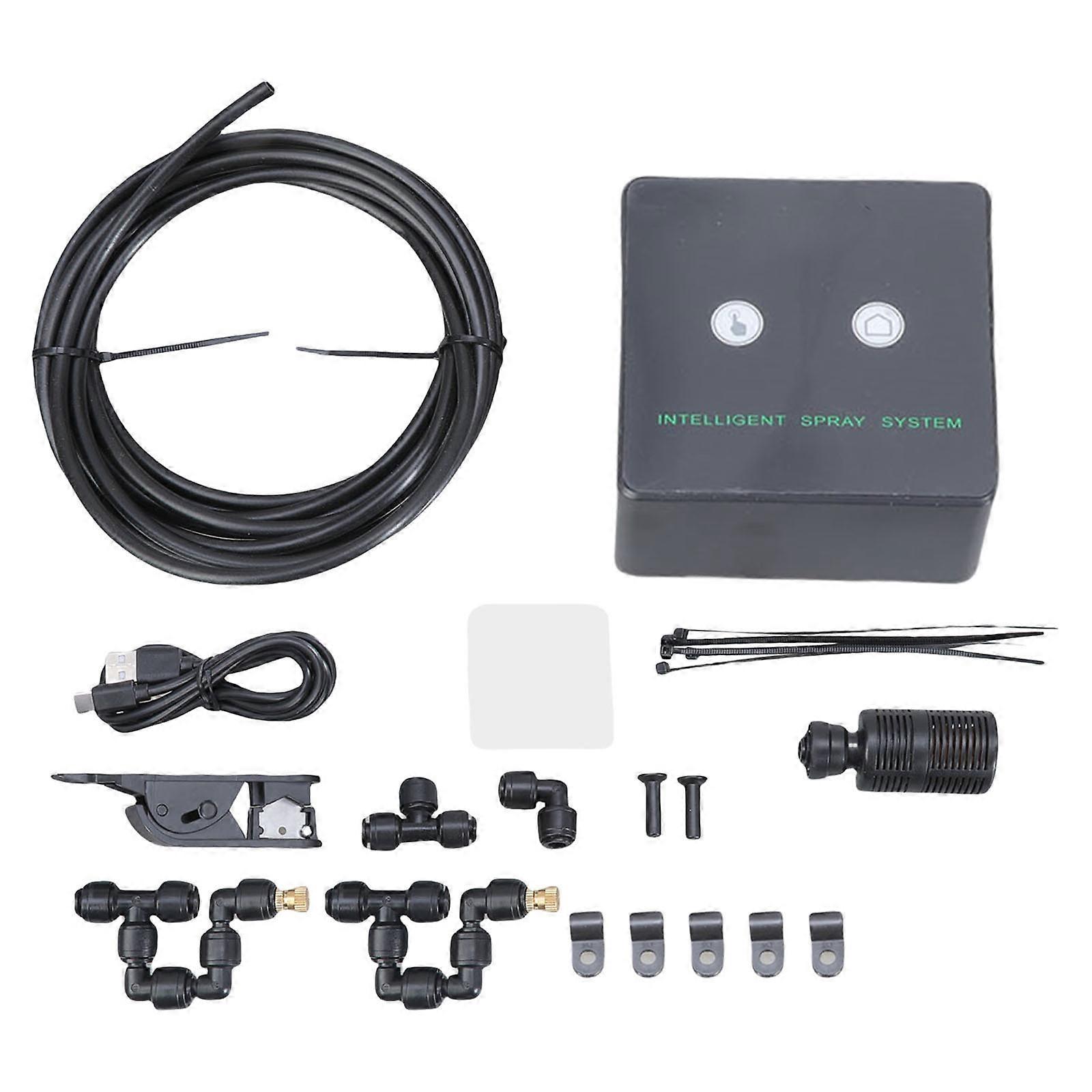 Intelligent Reptiles Misters System Intelligent Humidifier with Adjustable Misting Copper Nozzles Multicolor