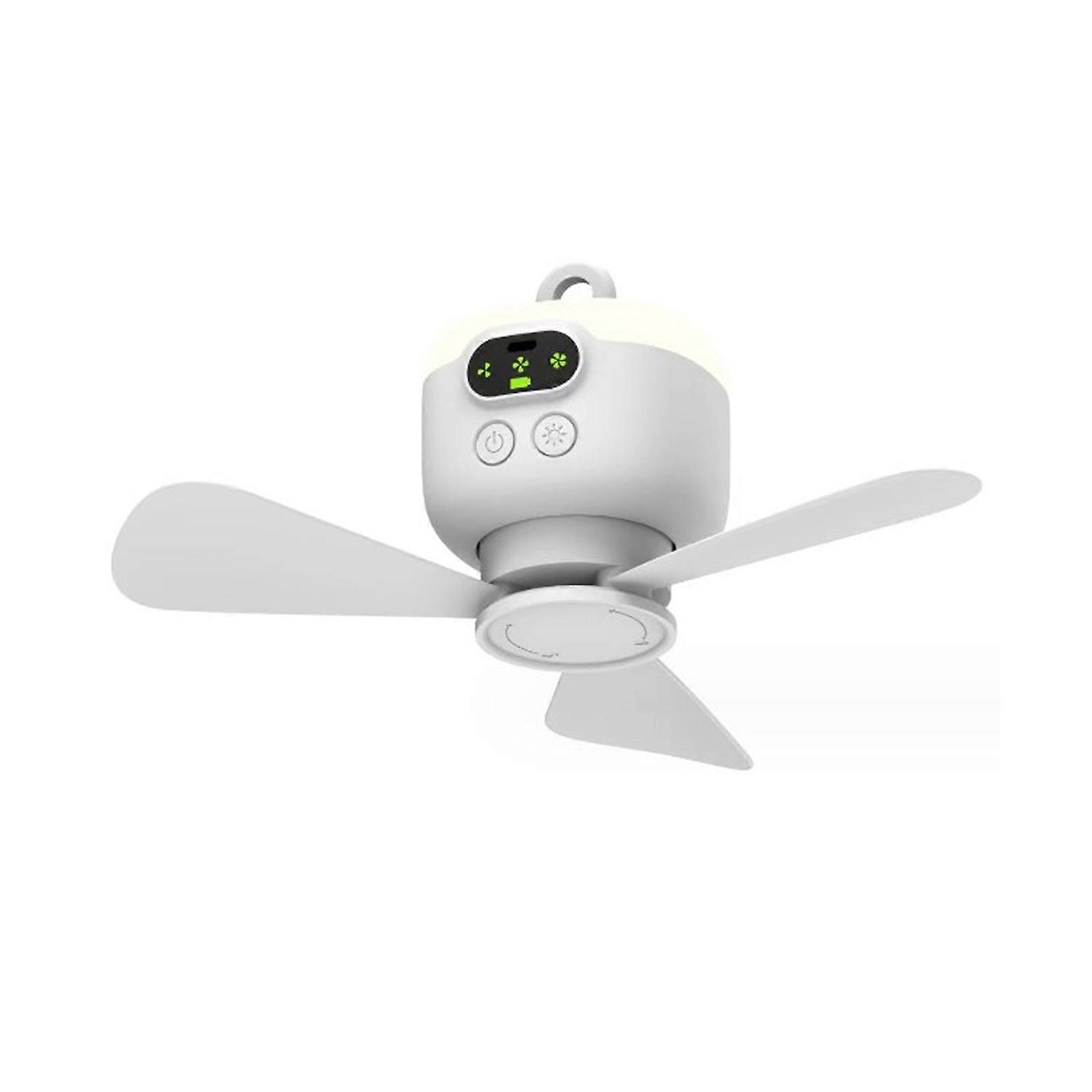 Rechargeable USB Ceiling Canopys Fan USB Ceiling Fan for Camping and Dormitory Stay Comfortable in Summer Save Energys Multicolor