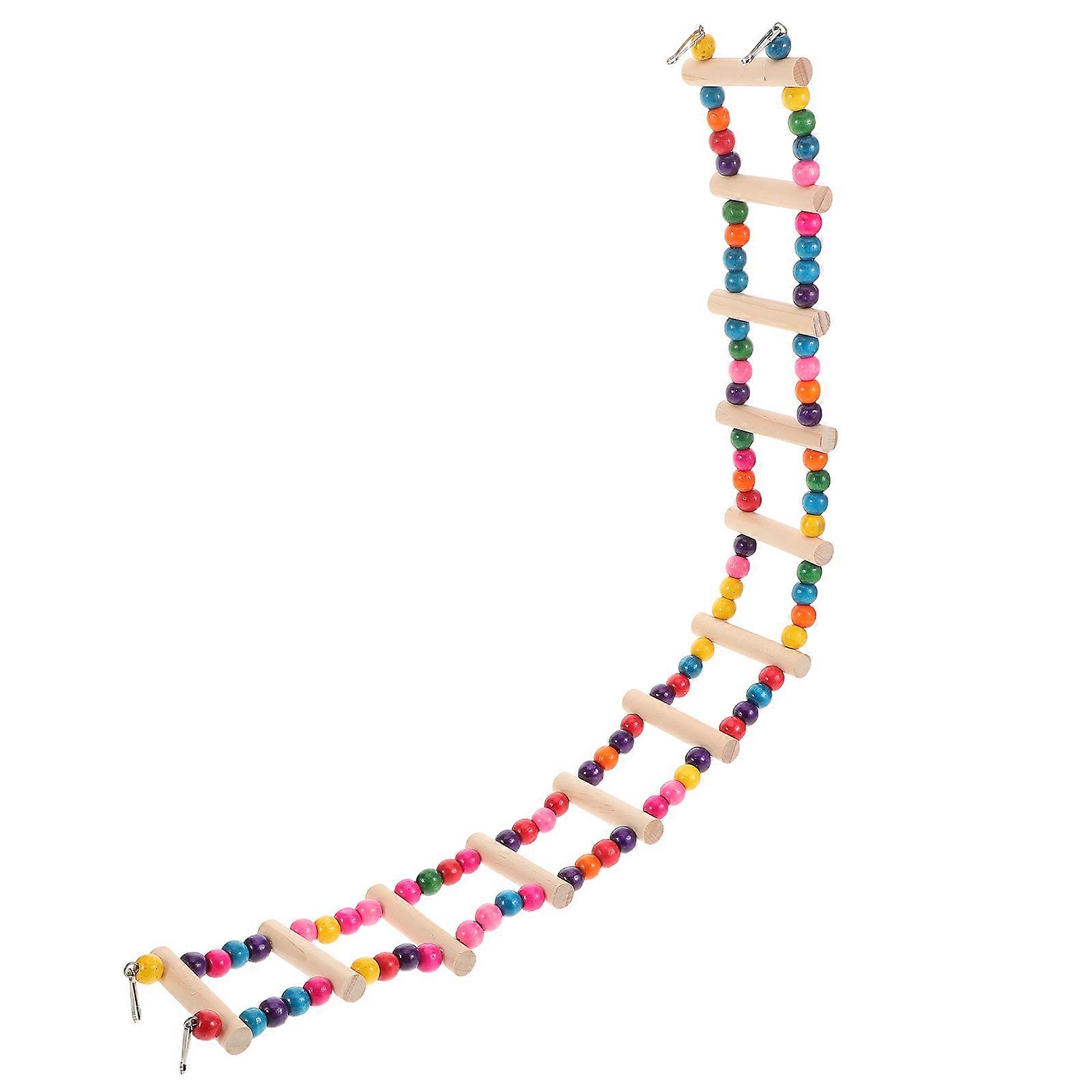 Bird Ladder Toy for Parrots Climbing and Chewing