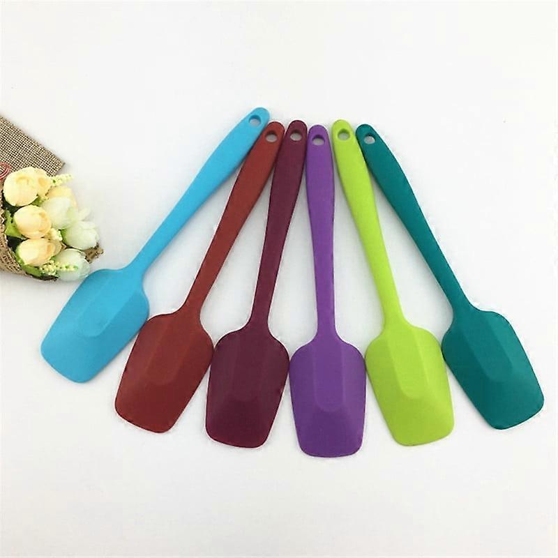 Silicone Spatula Baking Rubber Scraper integrated high temperature resistance