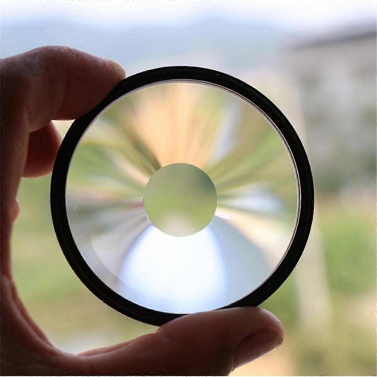 1PC 49/52/55/58/62/67/72/77/82mm Swirl Effect Filter Photography Prism Videography Lens DSLR Camera