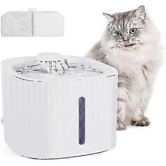Cat Drinking Fountain, 3l Cats And Dogs Fountain With Water Level Window, Organic Filter Dispenser Silent Pet Water Fountain, For Dogs And Cats w