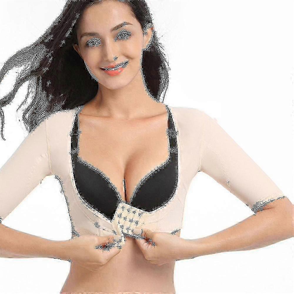 European Style Arm Shapewear - Women's Elegant Compression Corset Tops