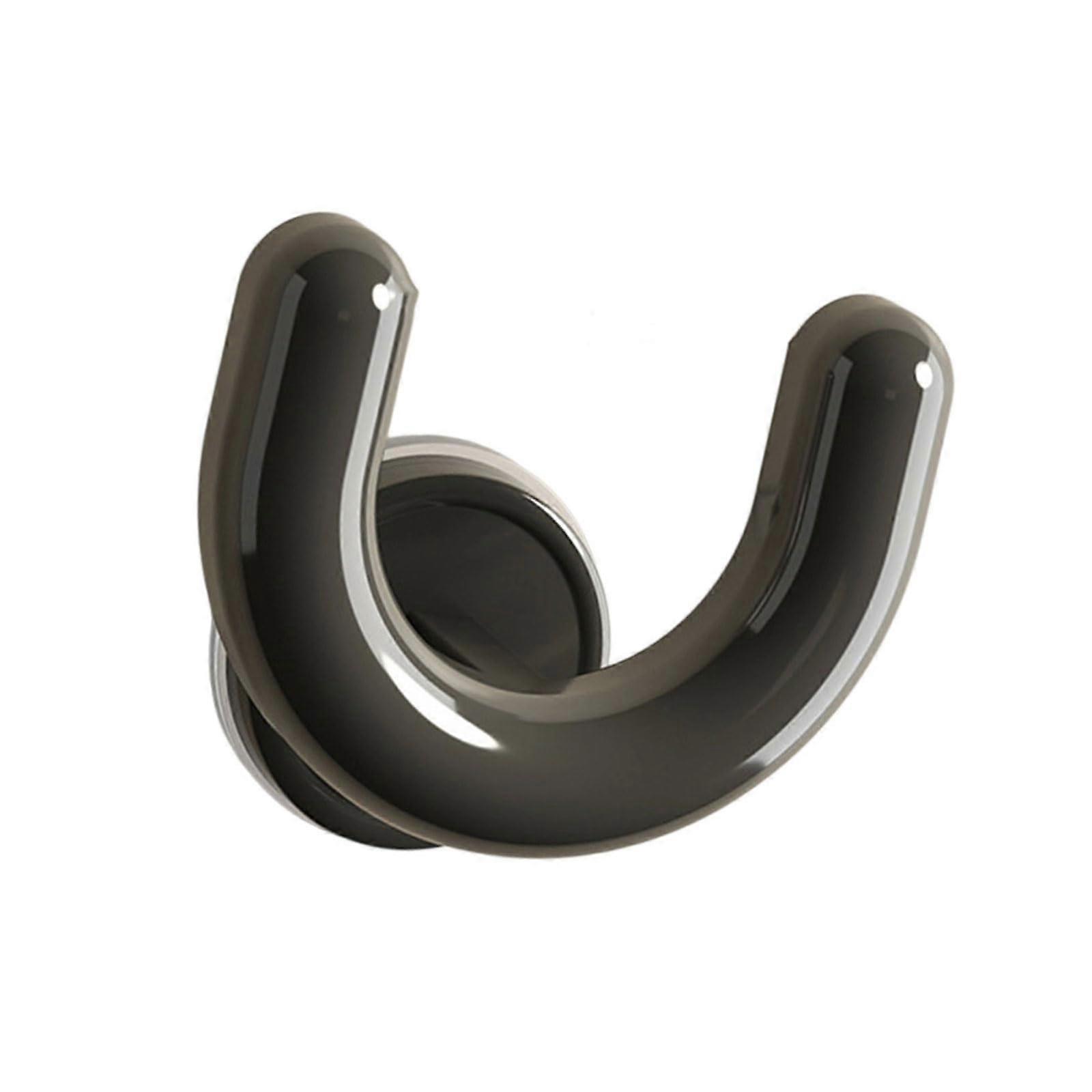 Suction Cup Slipper Holder UShape Wall Mounted Shoe Rack for Space Saving Home Storage Gray