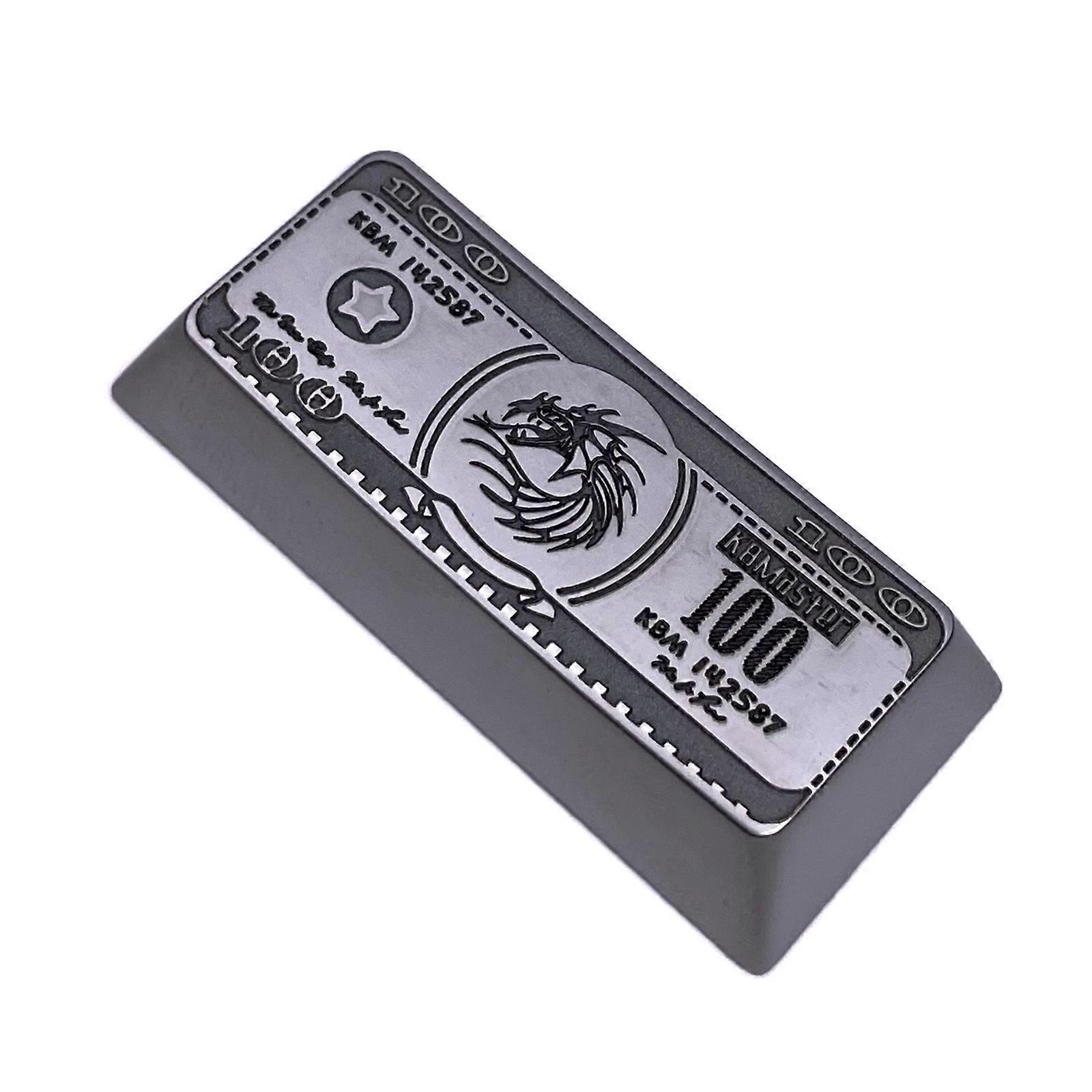 Zinc 2.25U Enter Keycap Metal Keycap for Mechanical Keyboards,Precisely Easy Installs Multicolor