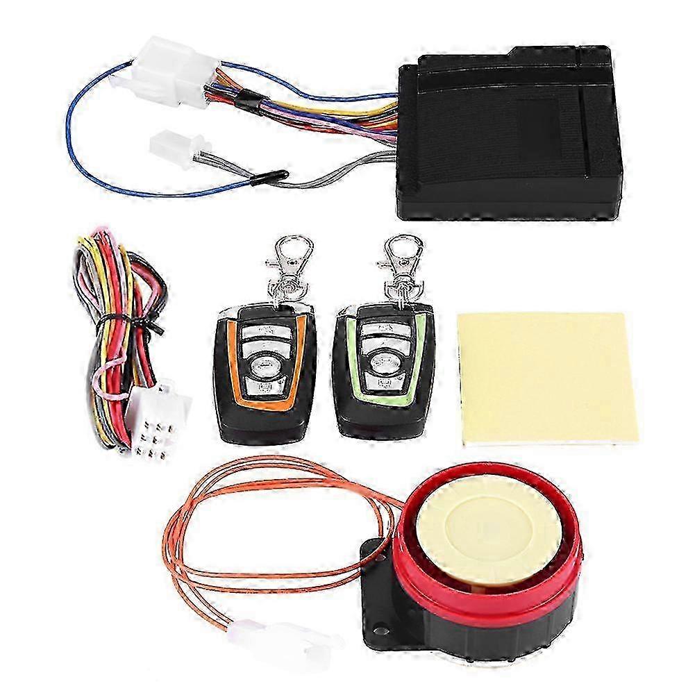 Motorcycle Anti theft Security Alarm System Remote Control