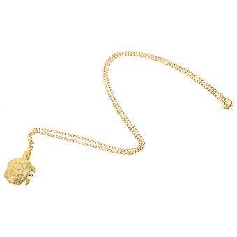 Golden Tortoise Pocket Watch Retro Turtle Shape Vintage Quartz Pocket Watch Fashion Gift