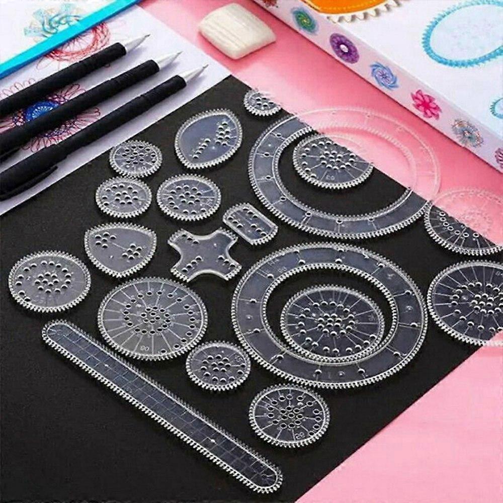 Geometric Shapes Stencils Template Set, for Kids Children Painting Craft, Simple Shapes Colorful Drawing Stencils for Drawin Learning