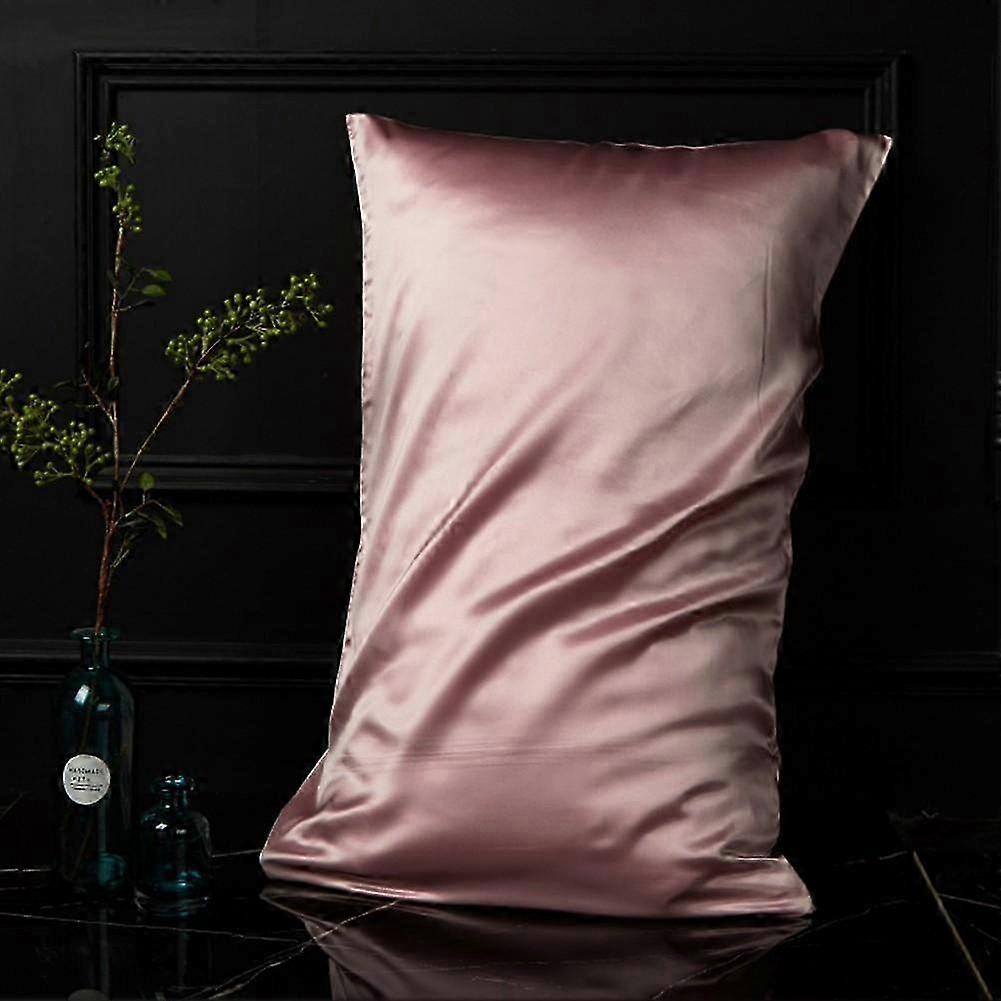 Silk Pillow Cover Standard Size - Solid Color for Bedding