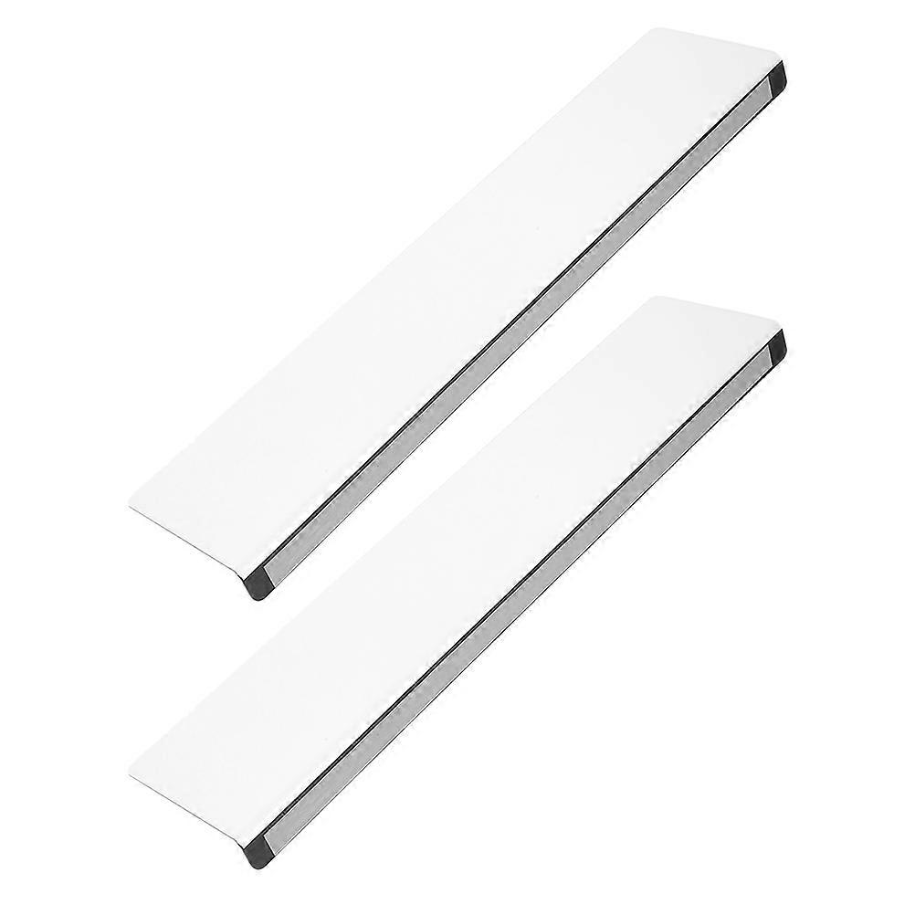 Computer Memo Board Acrylic Note Holder for 2Pcs Office Desk Use