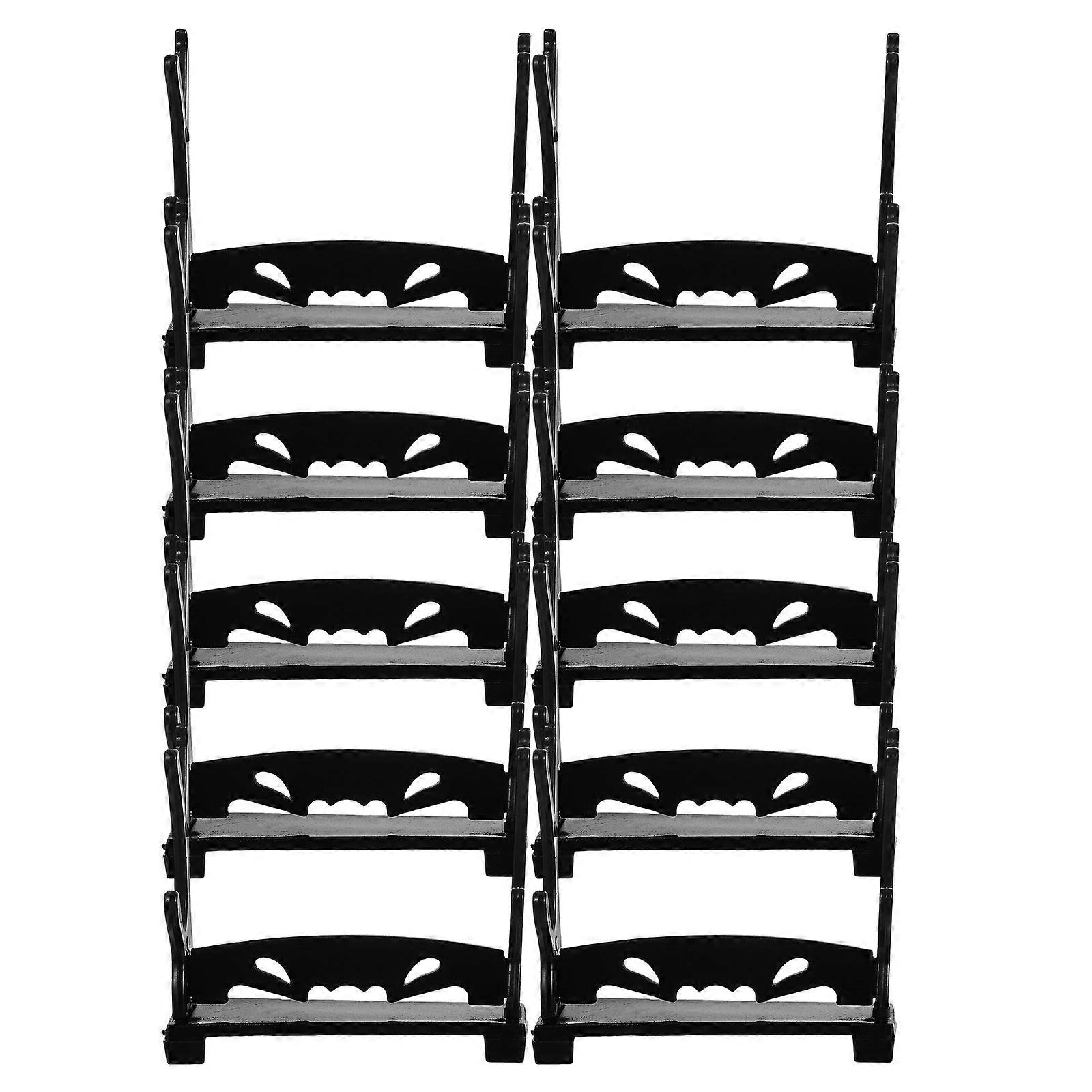 Household Sword Rack Desktop Sword Holder for Decoration 30Pcs ABS