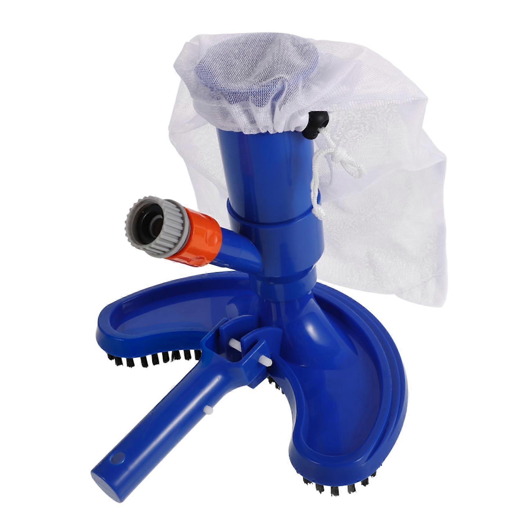 Universal Pool Vacuum Cleaner Head with Side Brush for Inground and Above Ground Pools