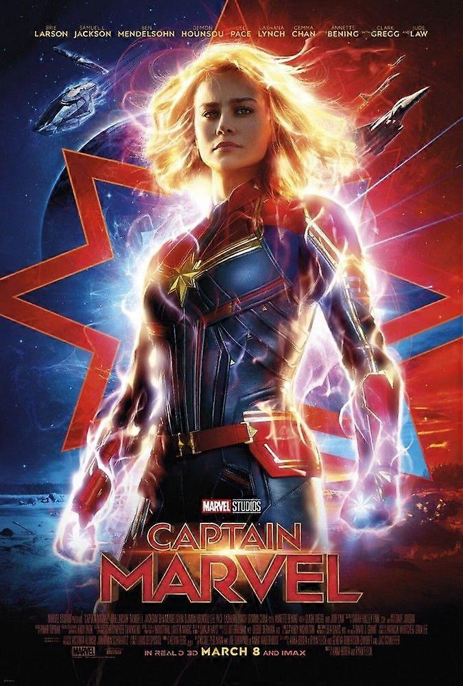Captain Marvel type1Stress Reliever Jigsaw Puzzle EB 0348