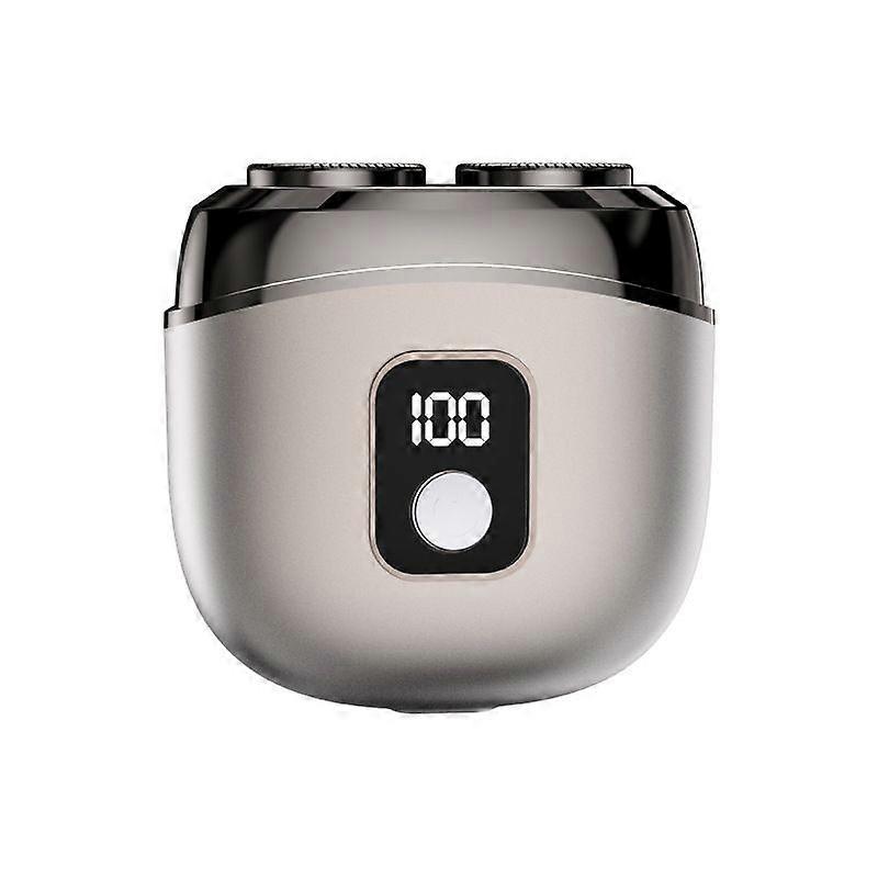 Mini Alloy Electric Shaver Digital Display Washable Portable Rechargeable Razor for Men