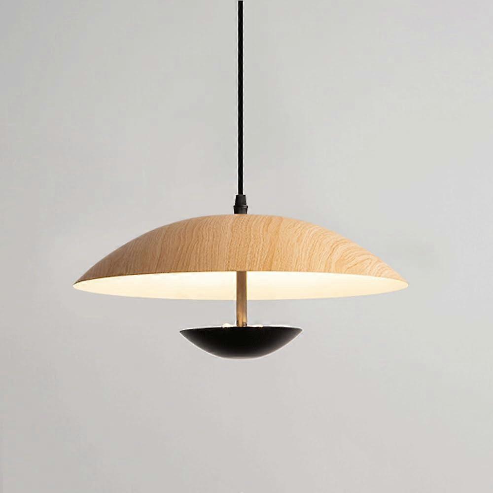 Modern LED Chandelier with ThreeColor Adjustment, Single Head Pendant Light for Dining Room