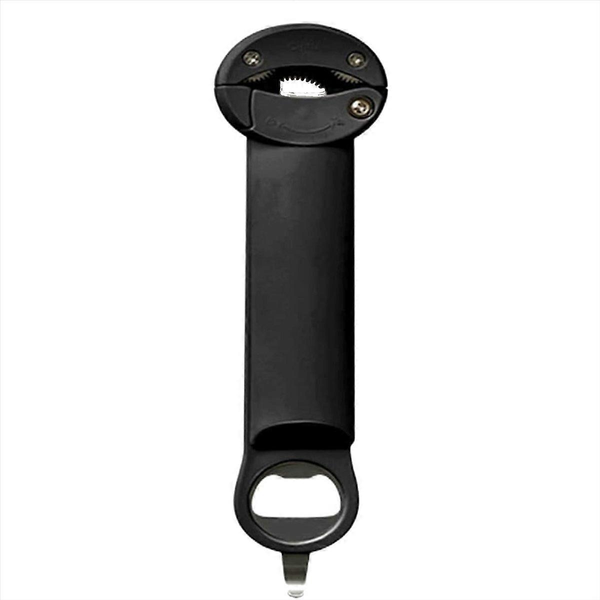 , Multifunctional Retractable Bottle Opener, Black