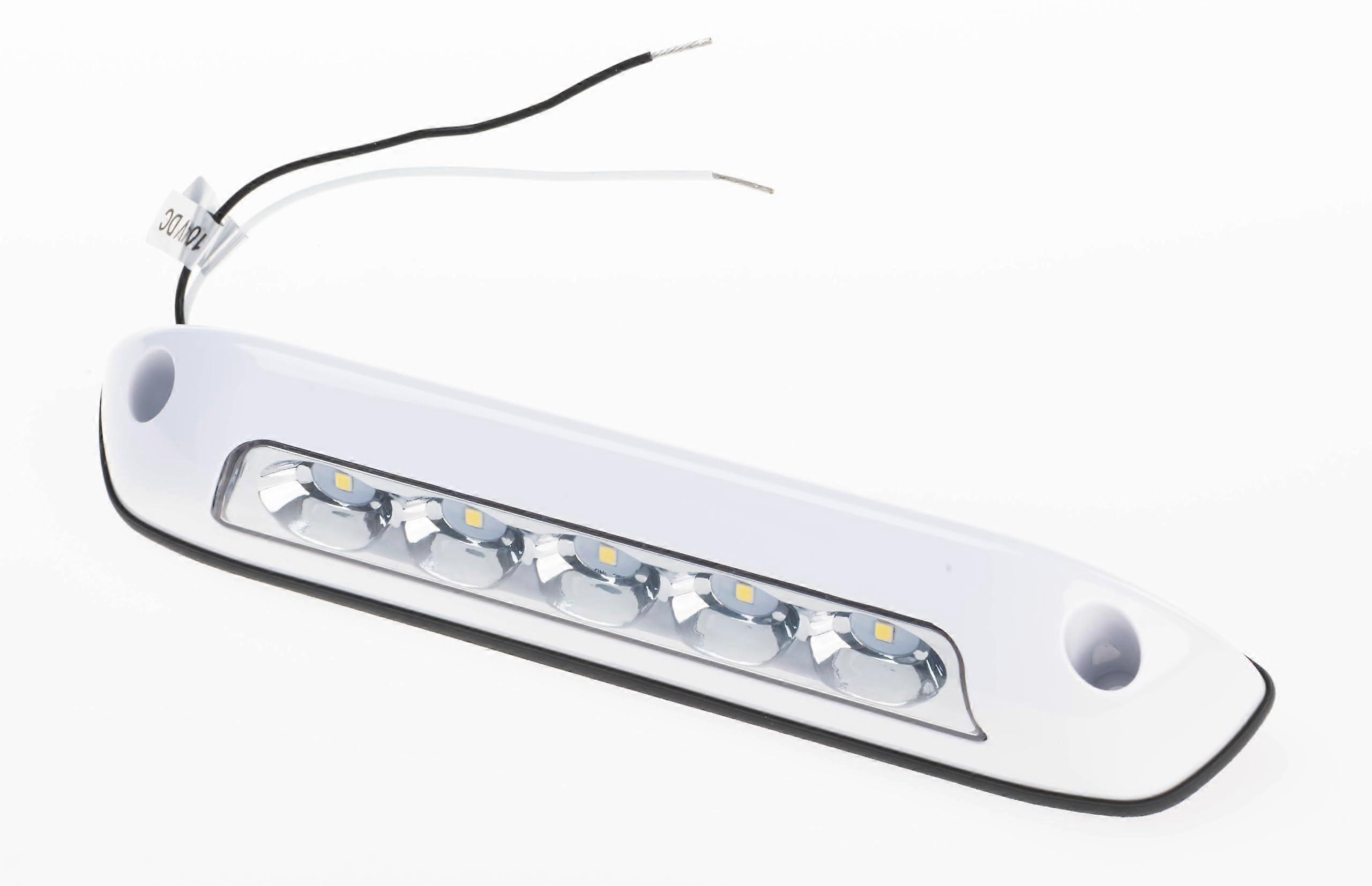 LED Work Light 6500K Daylight White Weatherproof Surface Mount 12V for RV Trailer Exterior