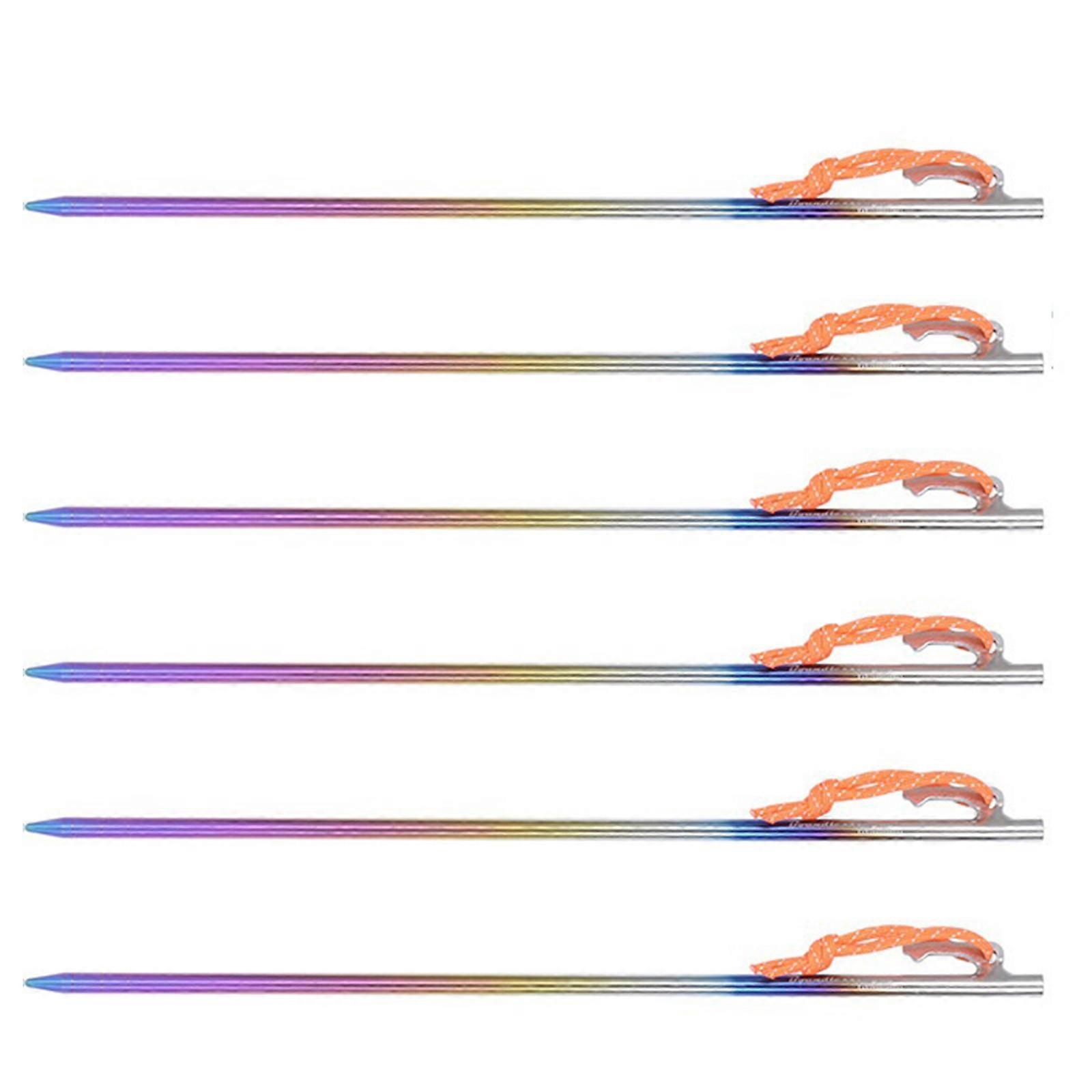 التيتانيوم سبائك خيمة حصص الثقيلة الأقمشة الوتد التخييم حصص خيمة الوتد الأرض الوتد للتخييم في الهواء الطلق الأقمشة 40 سم