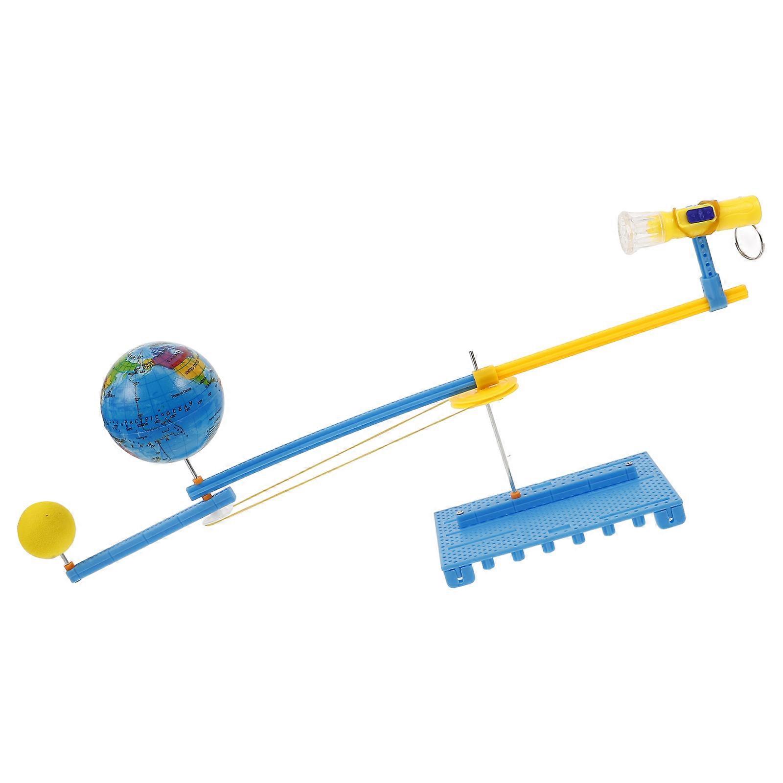 Solar System Three Ball Model for Home Use 1Set Science Educational Toy