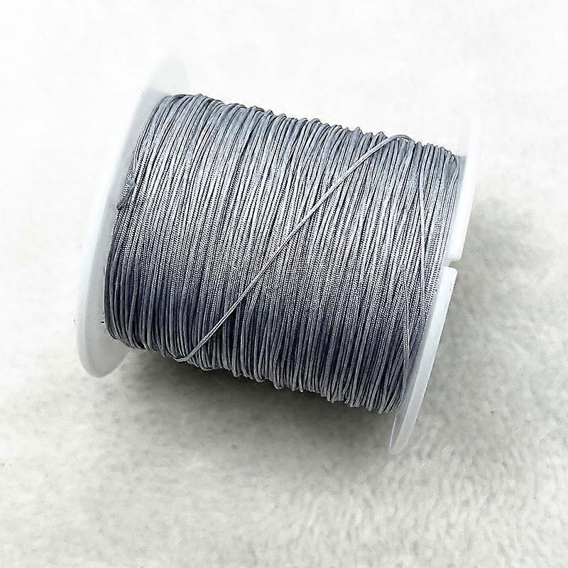 Hot 30M/Roll 0.4mm Nylon Cord Thread Chinese Knot Macrame Cord Bracelet Braided String DIY Tassels Beading String