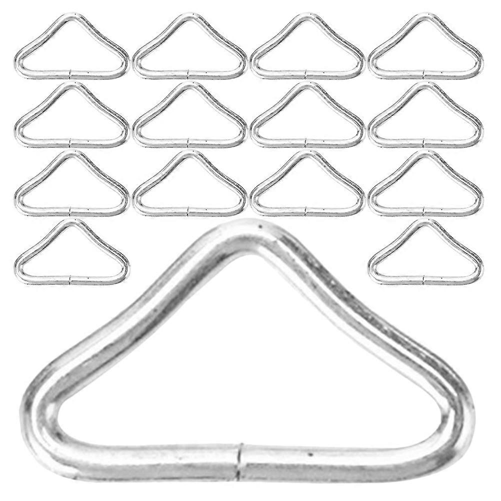 Galvanized Steel Triangle Buckles for Trampoline Rings 36Pcs Kit