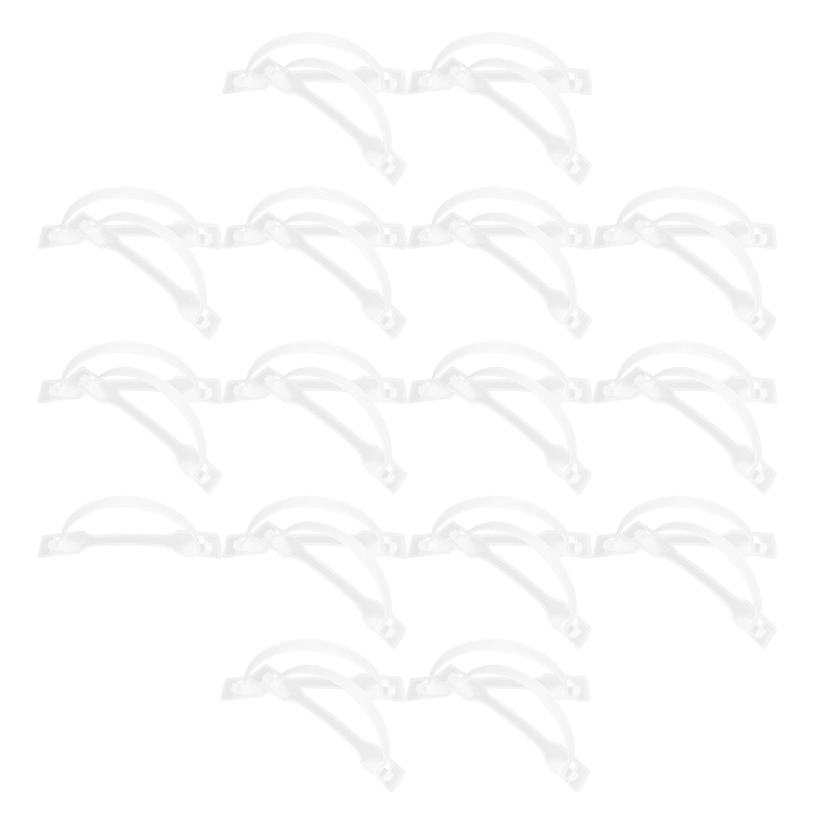 Replacement Cardboard Box Handles for Lifting Handles 100Sets White