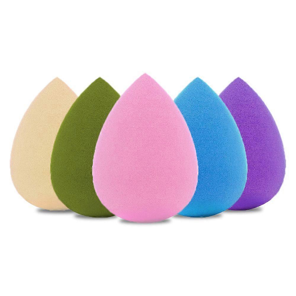 5 Pcs Makeup Sponge Set, Foundation Blending Beauty Sponge, Multi-colored Makeup Sponges