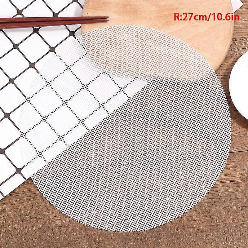 Dim Sum Liners Silicone Steamer Non Stick Steam Mesh Mat Kitchen Resusable