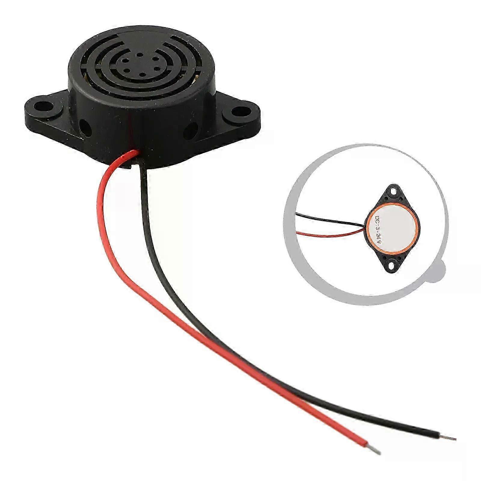 Car Electronic Buzzer Beep Tone Alarm Ringer Light Off Warner Control Buzzer Beeper 12V Adapter Cable Warning System