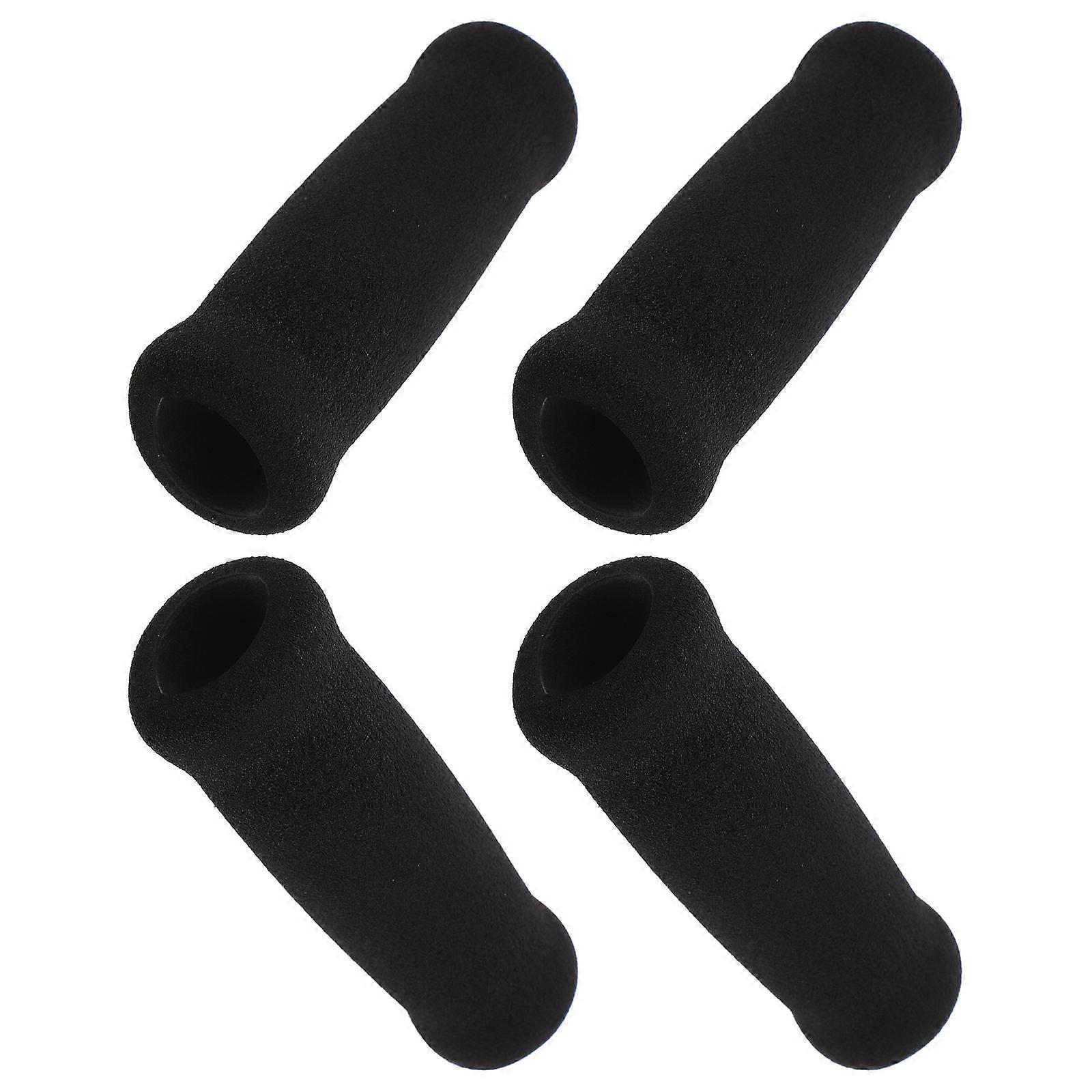 Baseball Bat Grip Shock Absorber Sleeve 4Pcs Comfortable Sponge Covers