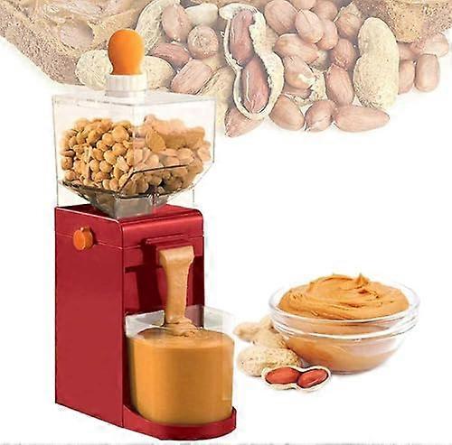 Peanut Butter Maker Electric Grain Grinder for Coffee Nuts Corn Cashews Hazelnuts Quick Nut Butter Making