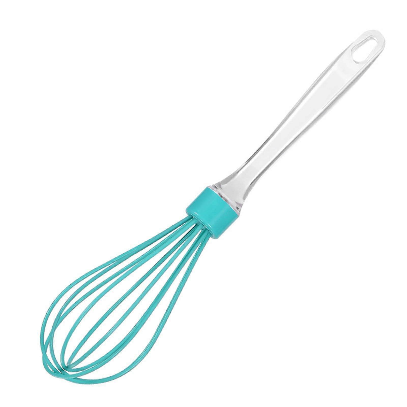 Silicone Whisk Egg Beater with Ergonomic Grip for Baking, Cooking and Easy Batter Mixing
