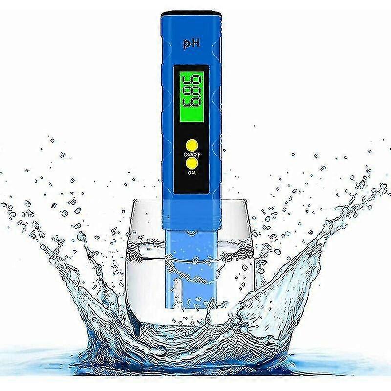 Digital Ph Meter, Digital Lcd Water Quality Tester, 0.01 Ph Accuracy, Measuring