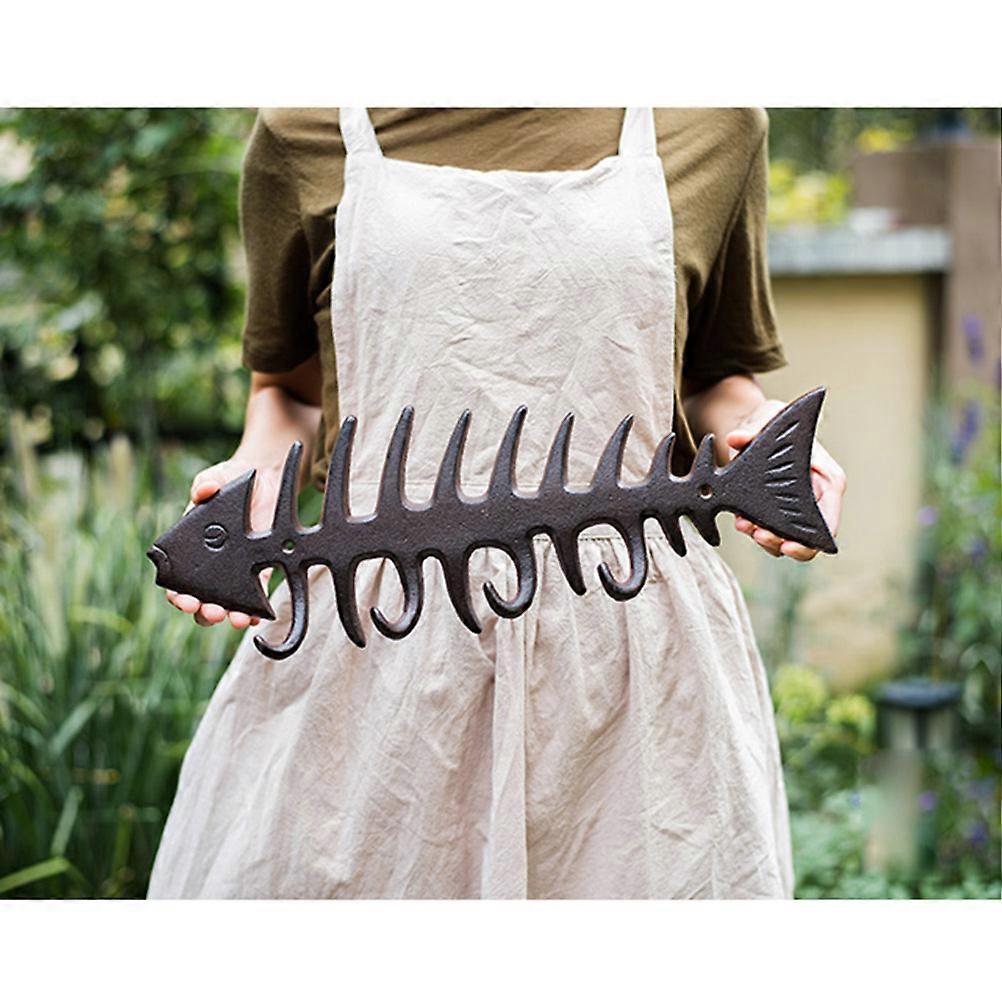 Iron Hook Fishbone Shape for Storage Use 1Pcs Coffee Wall Hanger