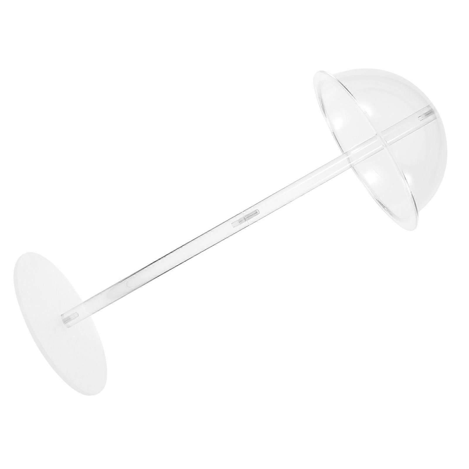 Acrylic Hat Display Stand Dome Holder for Home Use 40Cm White