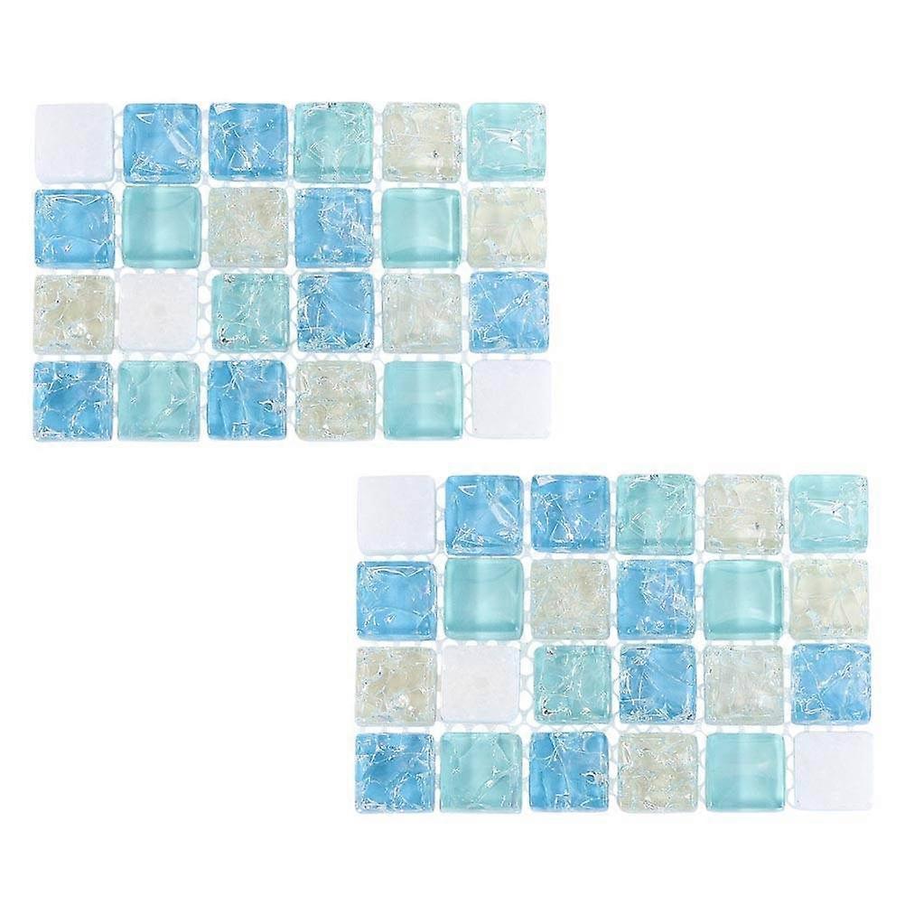 Pet Summer Sleeping Plate Cooling Bed for Pet in Assorted Color Spar Material 2 Pieces