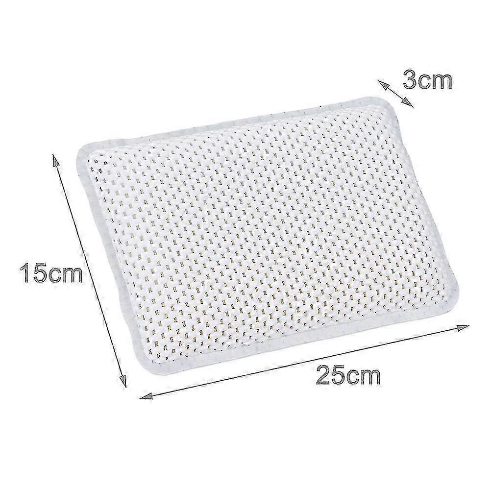 Bath Pillow, Bath And Spa Headrest With 8 Suction Cups, Neck Pillow