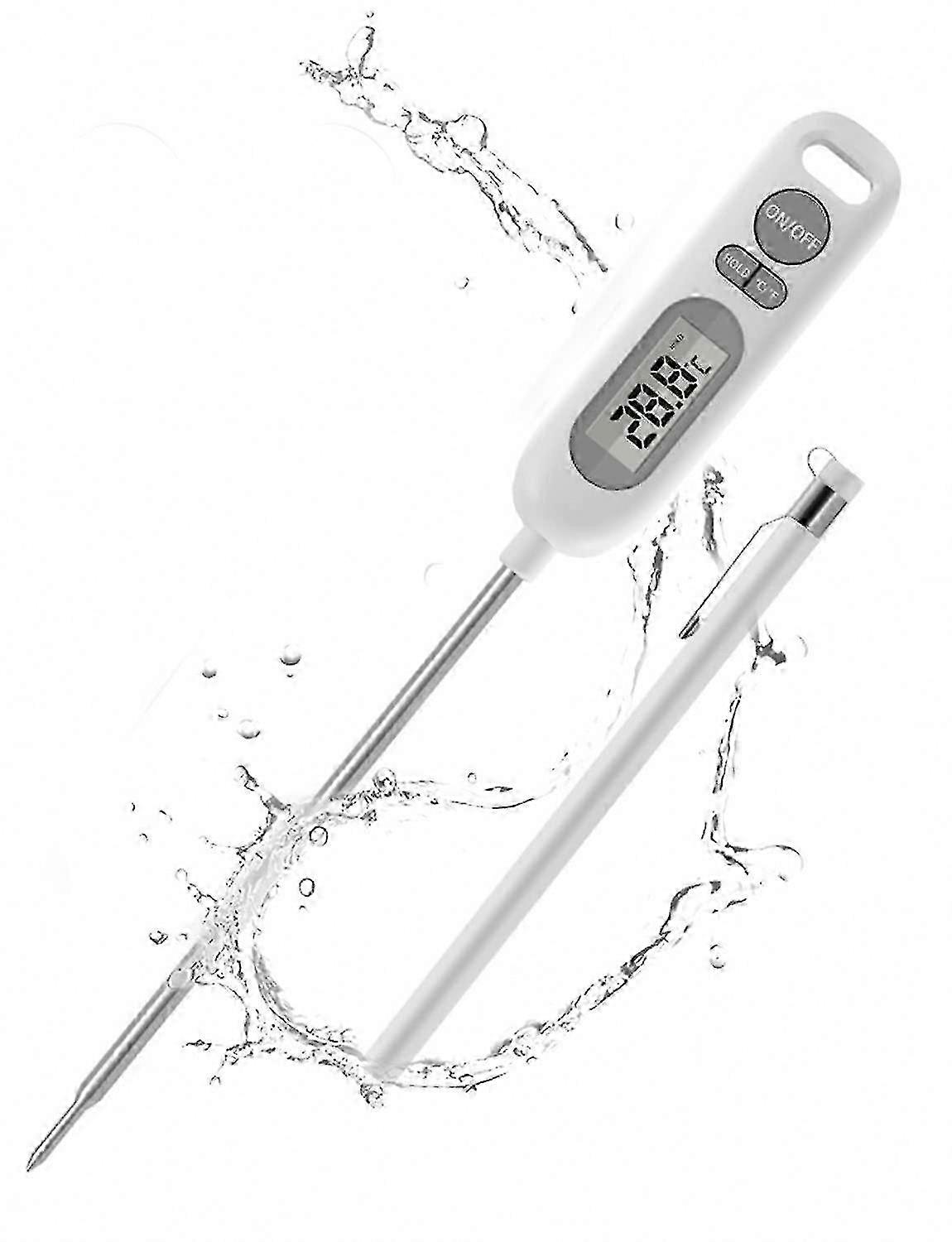 Digital Cooking Thermometer, Instant Read Kitchen Tool for Baking, Frying, Grilling, and BBQ Use