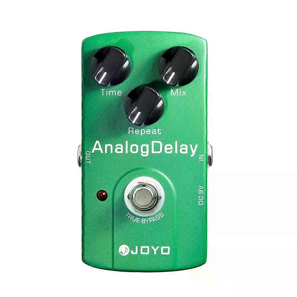 JOYO JF-33 ANALOG DELAY Digital Delay Pedal Mild and Mellow Circuit Delay Effect Guitar Pedal with TIME/REPEAT/MIX Knobs