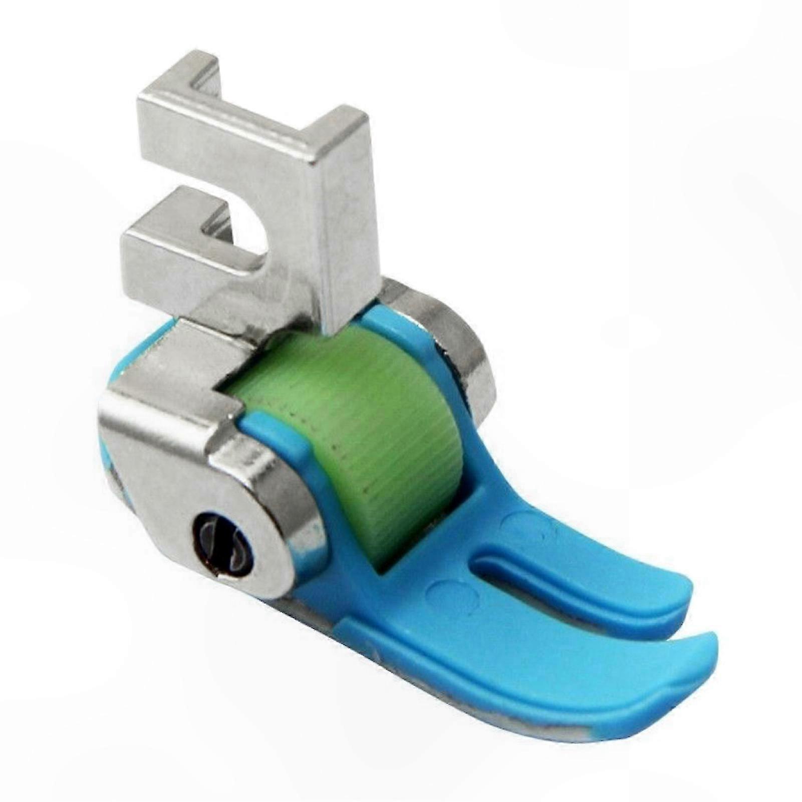 Durable Plastic Roller Foot for Sewing Machines, Compatible with DIY Crafting Projects