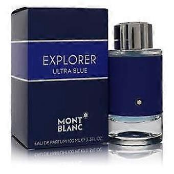  Montblanc Explorer Ultra Blue by Mont Blanc - Eau De Parfum Spray 3.3 oz - Men 
