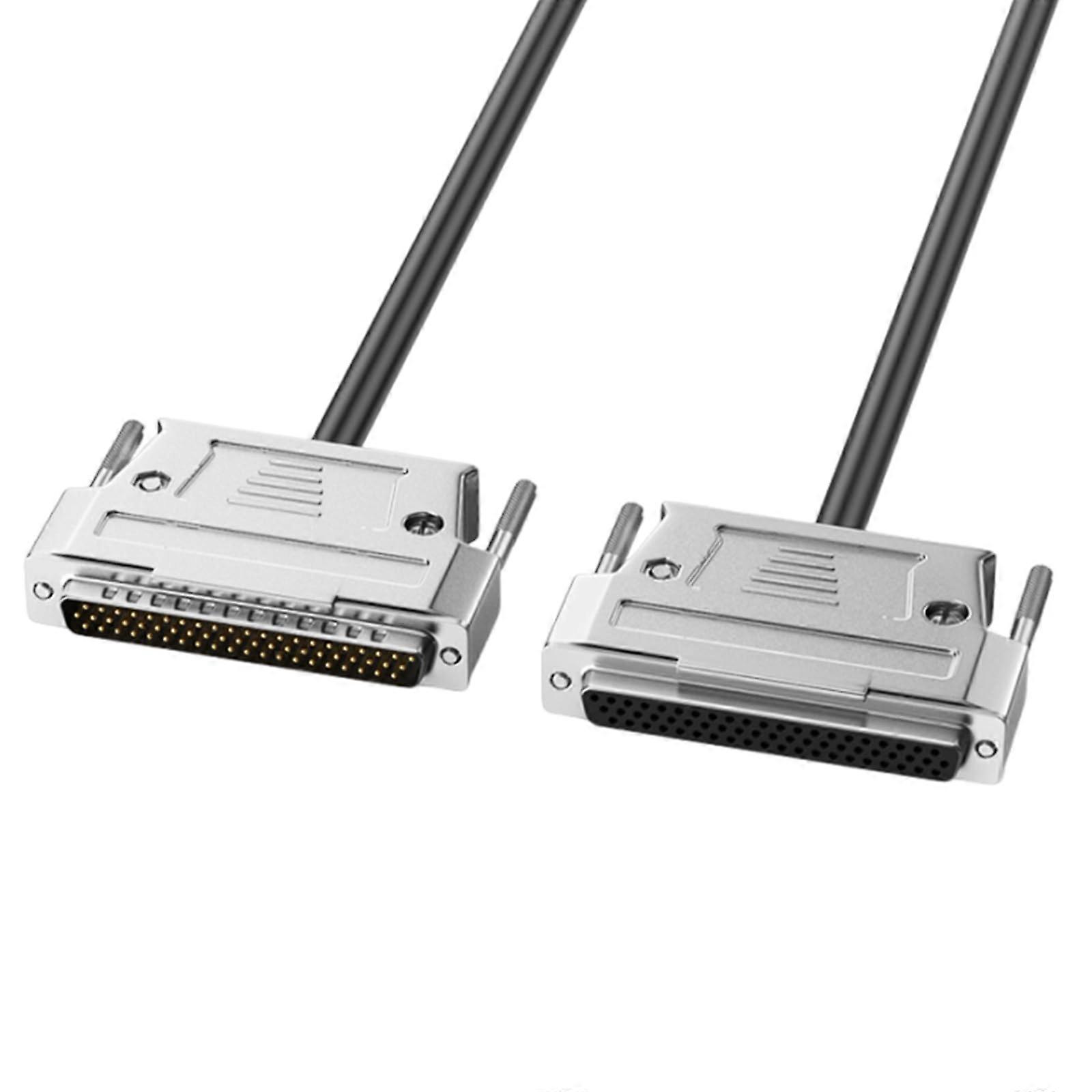 SCSI DB62 Male to Female Cable Speed Double Shielded for Computer Scanner PDA 0.5m