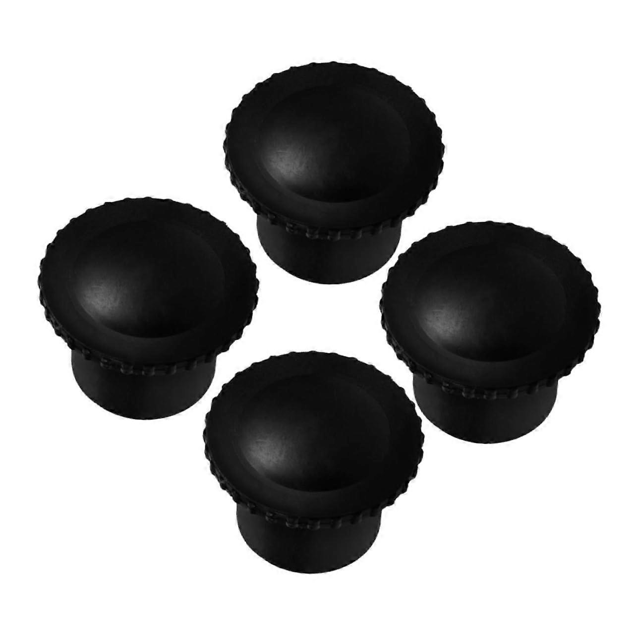 4pcs Clothes Drying Rack End Caps Tool Installation Universal Fit Sleek Modern Design