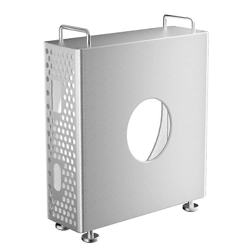 Aluminum Vertical Stand with Cooling, Dustproof Protective Case and Stable Feet for Mac Mini M4