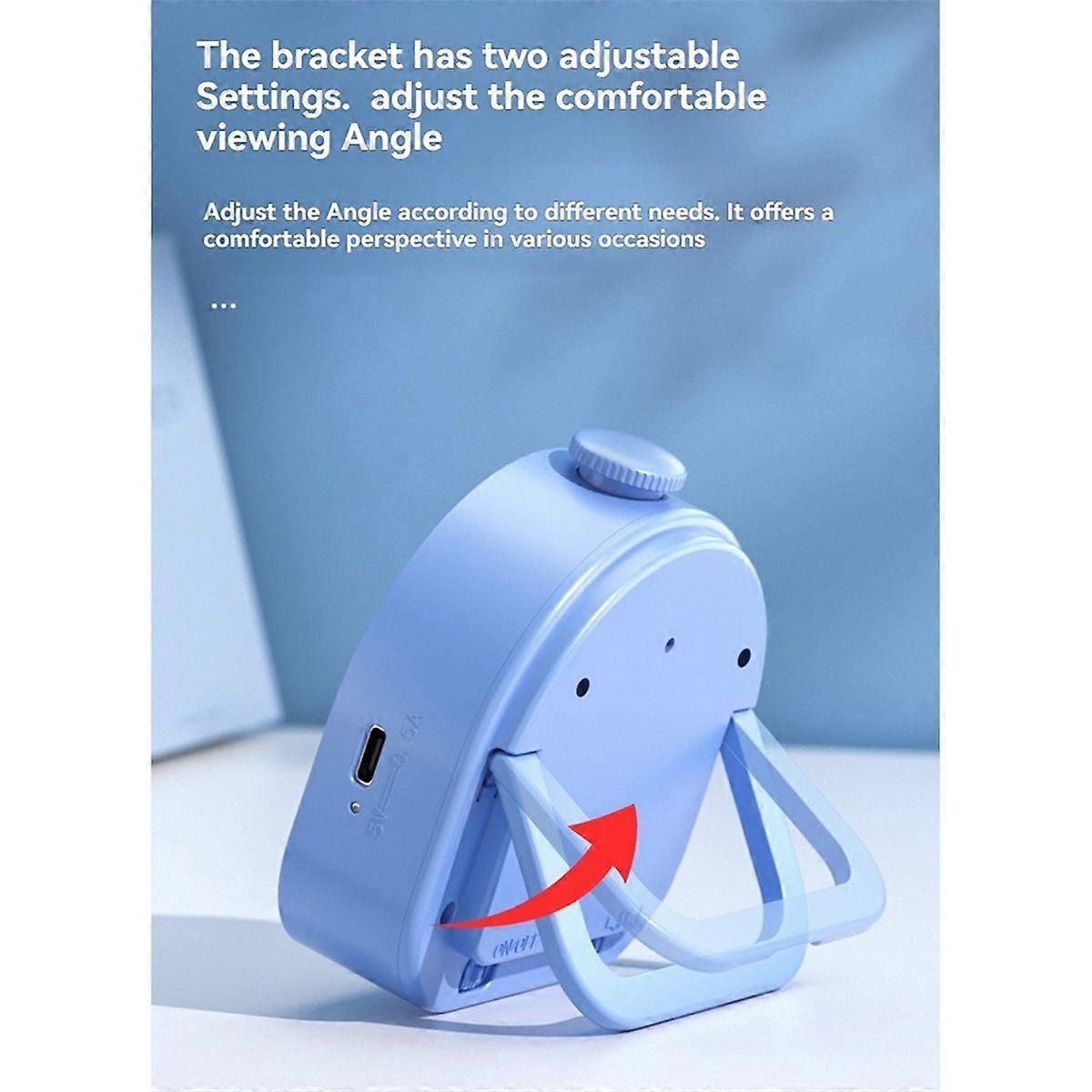 Pink Blue 60 Minutes Visual Timer Classroom Countdown Timer Silent Timer Management Tool for Home,