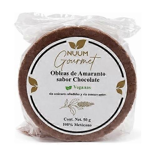 Chocolate amaranth wafers 50 g (Chocolate)