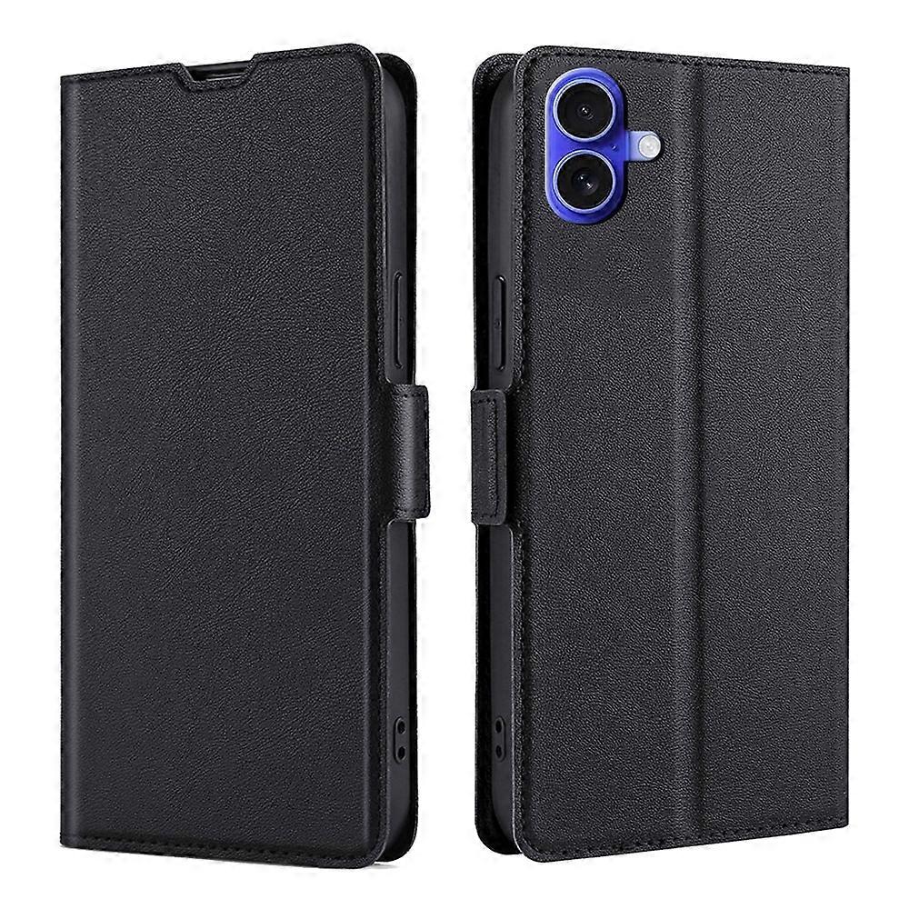 Ultra-thin Voltage Side Buckle Horizontal Flip Leather Phone Case
