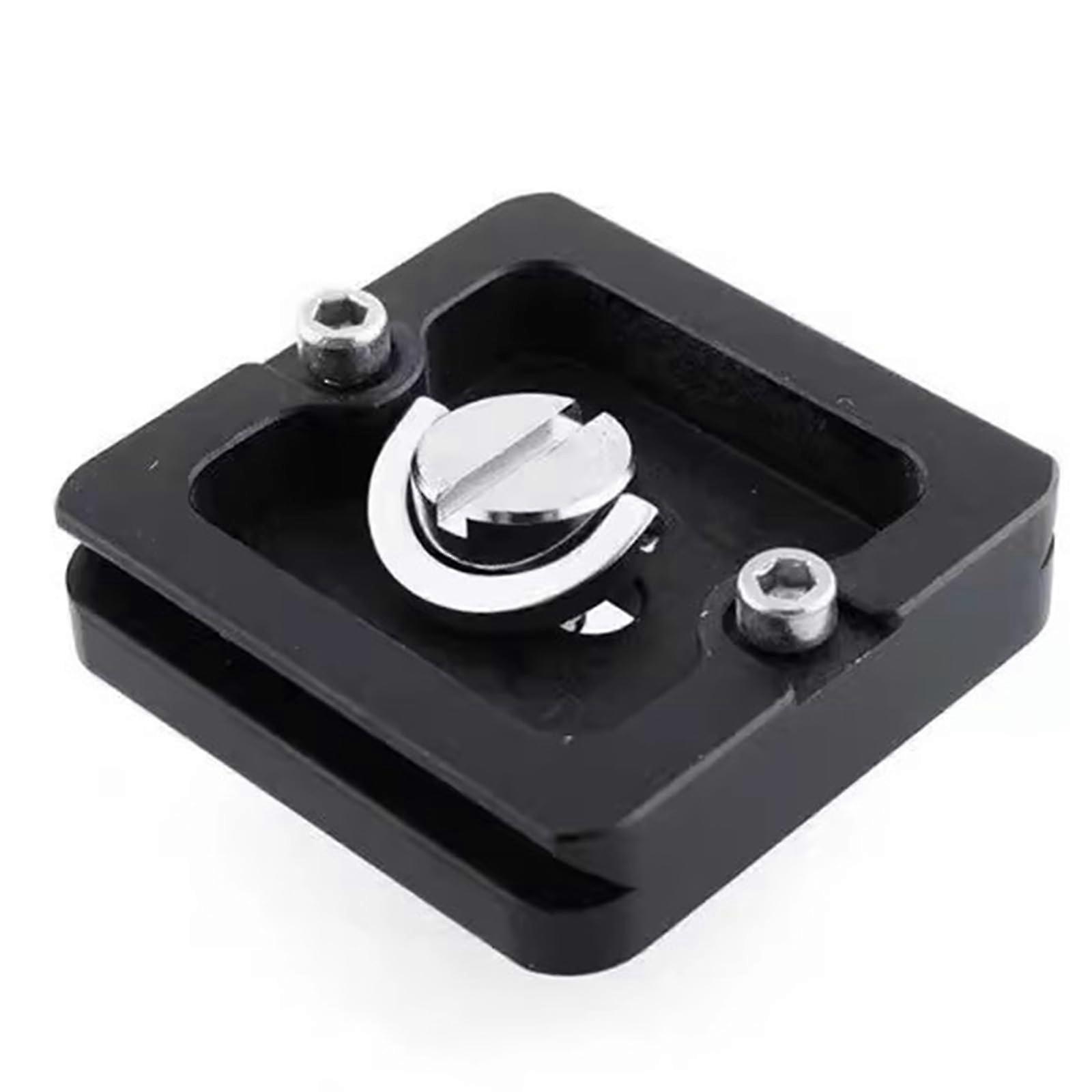 PU40 Tripod Quick Release Plate with Adjustable Screw and Universal Camera Compatibility