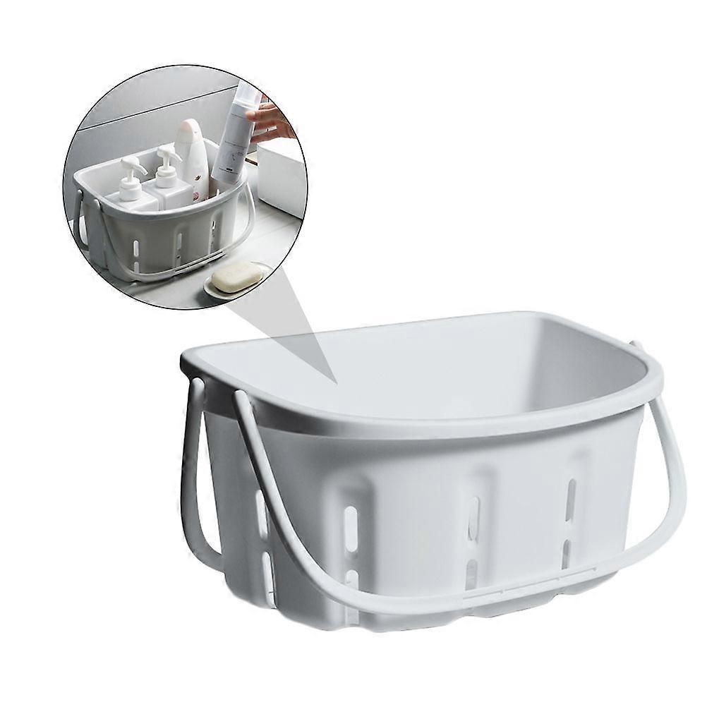 Shower Basket for Bath Use Plastic Storage Organizer 1Pcs Portable
