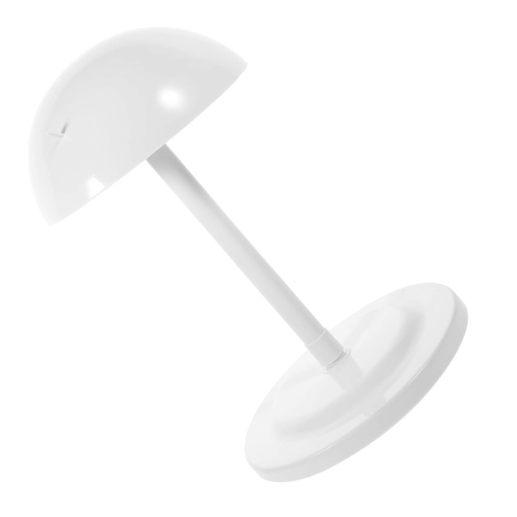 Adjustable Wig Stand and Hat Display with Stable Base for MultiWig Storage and Shape Preservation